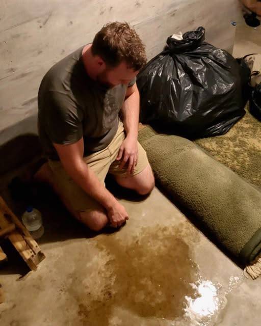 I Came Home Early and Found My Husband Scrubbing a Huge Dark Stain in the Basement – The Truth Behind It Left Me Speechless