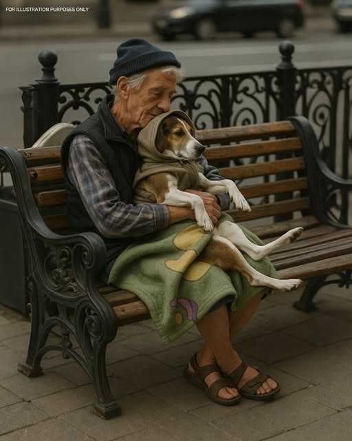 He Had Nothing But a Bench, a Blanket, and a Dog—But I’ve Never Seen a Love That Strong