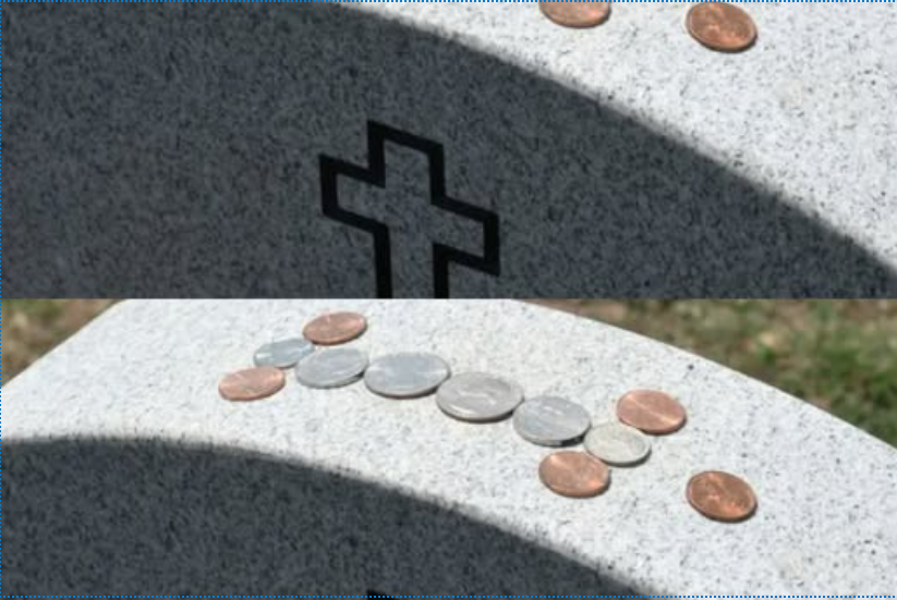 The Meaning Behind the Tradition of Coins on Gravestones