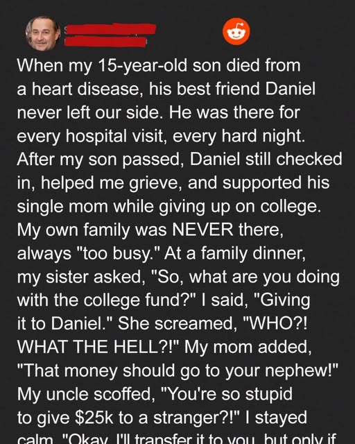 They Called Him A Stranger—Until They Saw What He Did With My Son’s Money