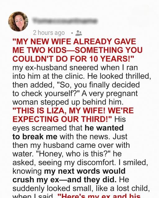 He Mocked Me for Not Having Kids — My Reply Stunned Him