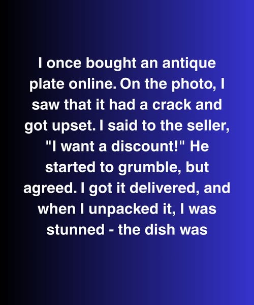 The Antique Plate I Bargained For Ended Up Costing Me Far More Than Money