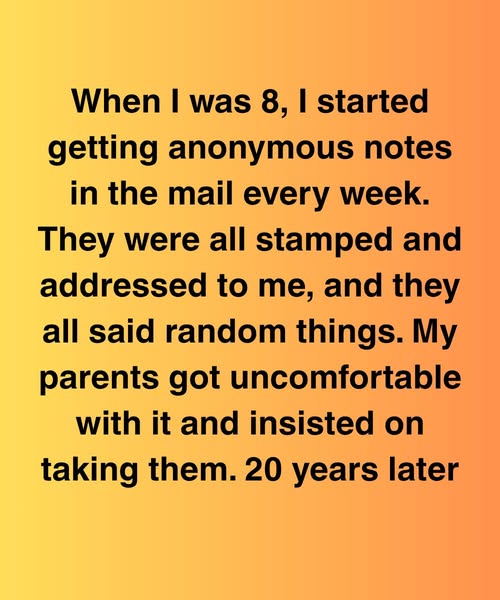 The Letters Stopped When I Turned Nine—But I Just Found Them In Dad’s Toolbox