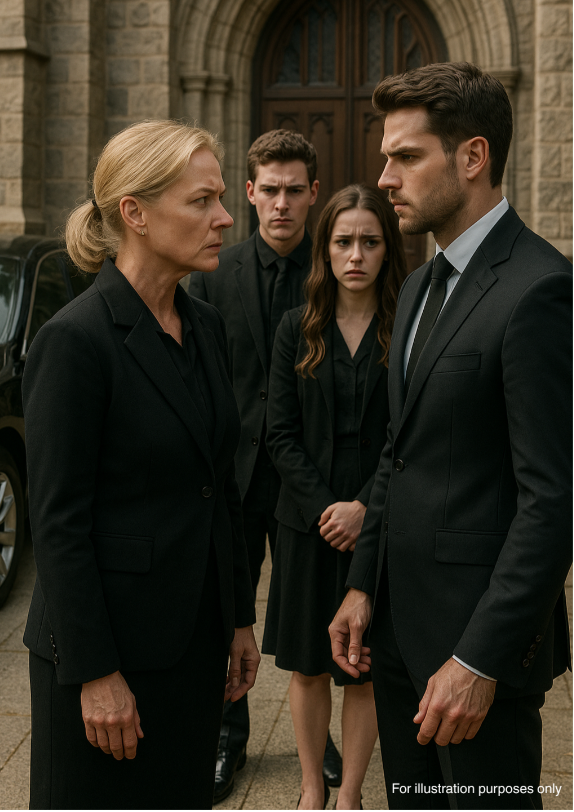 My Stepmother Banned Me From Saying Goodbye to Dad. A Week Later, She Stopped Me From Entering the Will Reading — But When I Handed the Lawyer a Document, Her Smile Vanished Instantly…