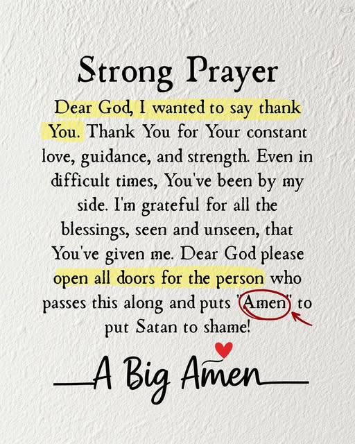 The Power of Gratitude: A Strong Prayer for Open Doors and Spiritual Victory