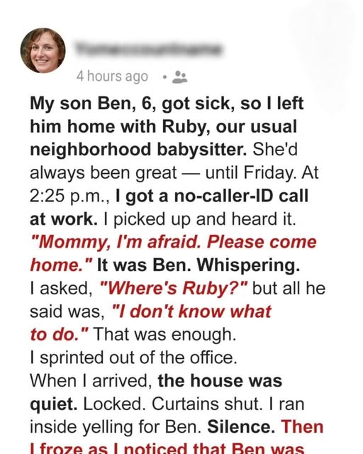 A Call from My Son Changed Everything: ‘Mommy, I’m Afraid. Come Home