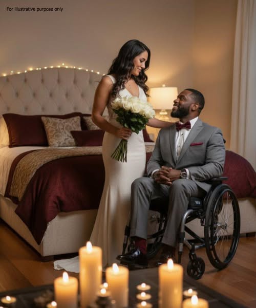 At 40, I agreed to marry a man with a disabled leg. There was no love between us. During our wedding night, I trembled as I lifted the blanket and discovered a sh0cking truth.