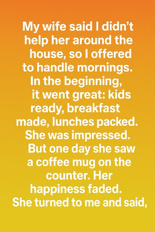 A Simple Morning Mistake That Changed Our Marriage for the Better