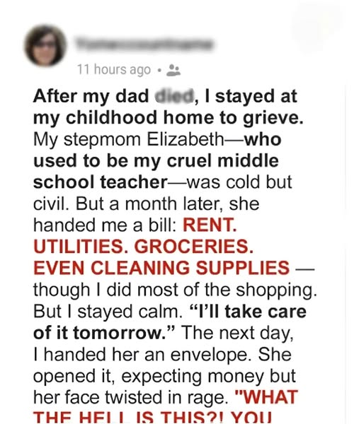 She Demanded Rent for My Childhood Home — Too Bad I Own It