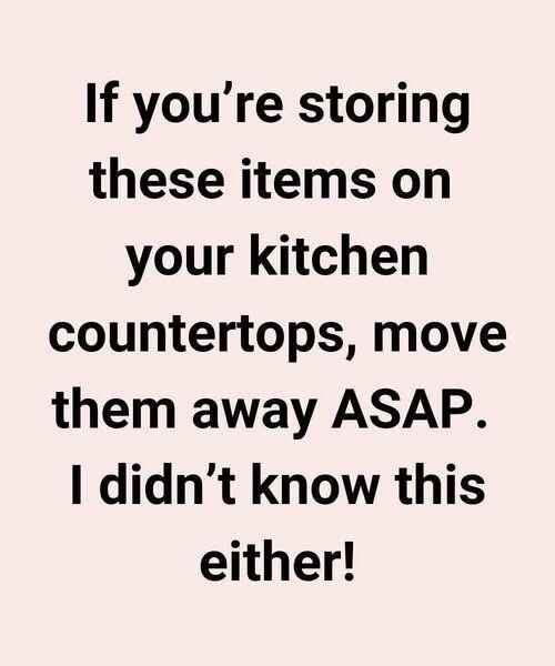 The 10 Things You Should Never Store on Your Kitchen Countertops — And Why Most People Still Do It