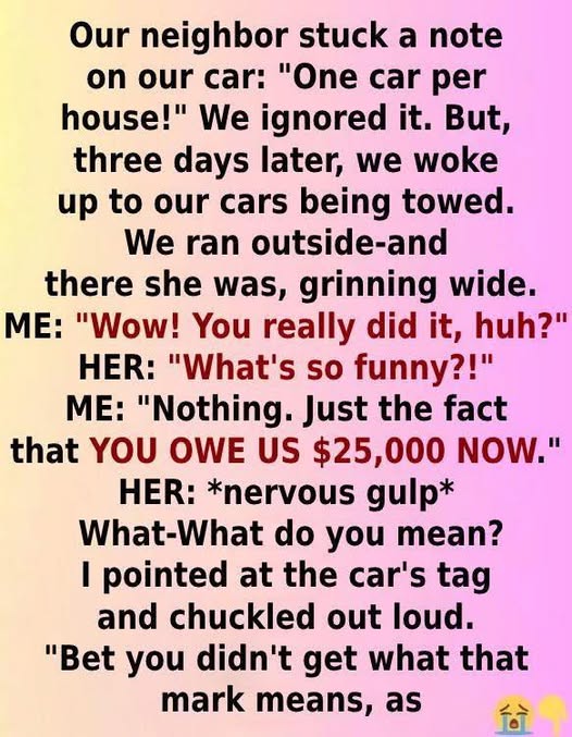 One Tow Truck Move by My Neighbor Unleashed a Full-Scale Inquiry