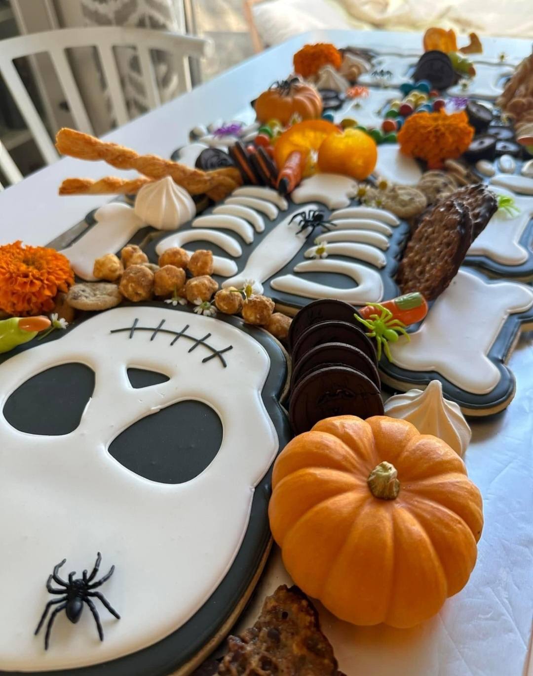 What Do You Think About This Halloween Decoration? A Spooktacular Cookie Spread!