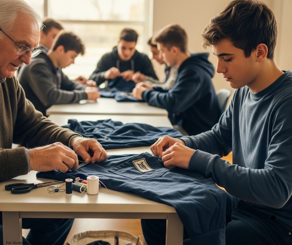 The 78-Year-Old Widower Who Mended a Town — One Stitch at a Time