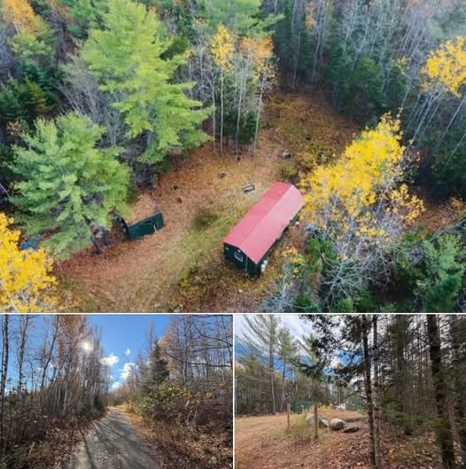 Off-Grid Camp with 77 Acres in Greenbush, Maine