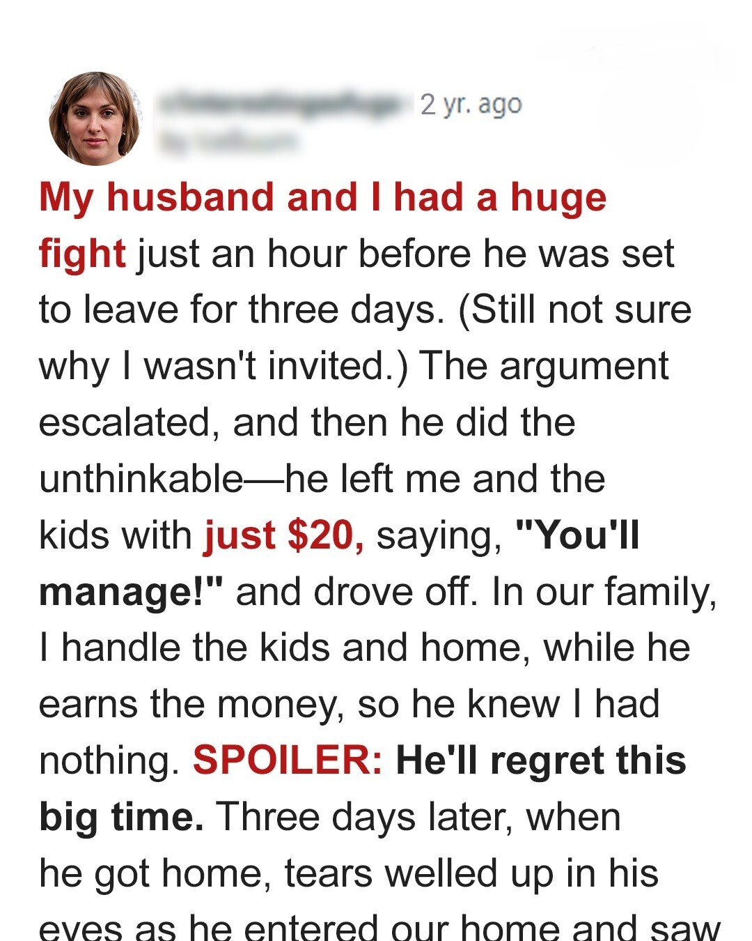 He Left Us With $20 And A Smirk — He Didn’t Expect What We’d Build Without Him