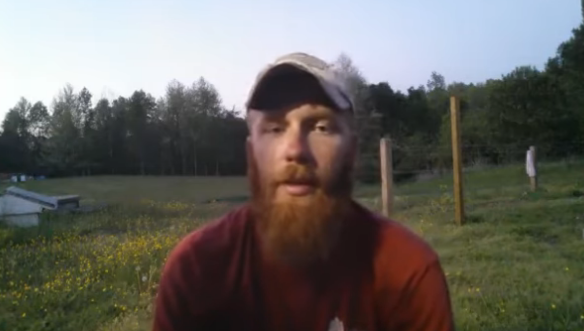 Marine Catches Man Stomping on American Flag — So He Does This