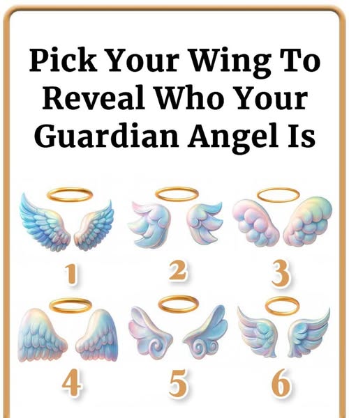 Pick Your Wing To Reveal Who Your Guardian Angel Is