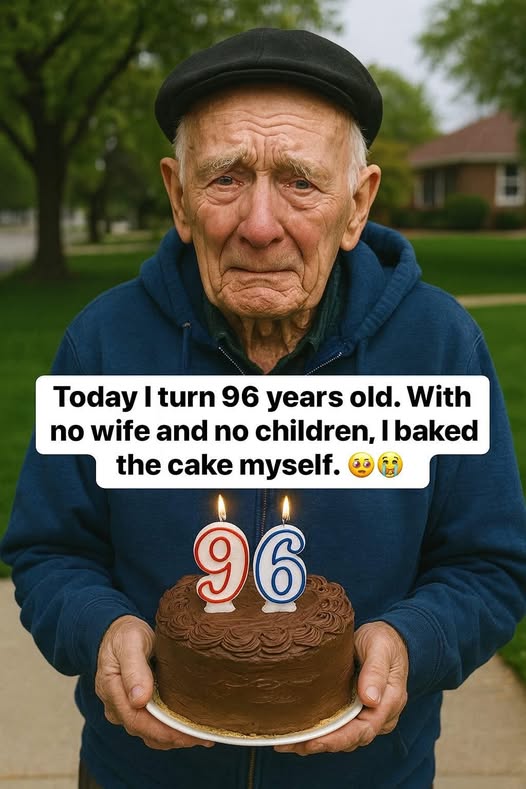 He Turned 96 Today… And No One Came. What Happened Next Made Me Cry