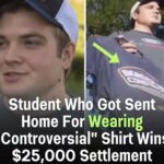 What was written in his shirt, goes VIRAL immediately 😳 Check the first comment below. 👇