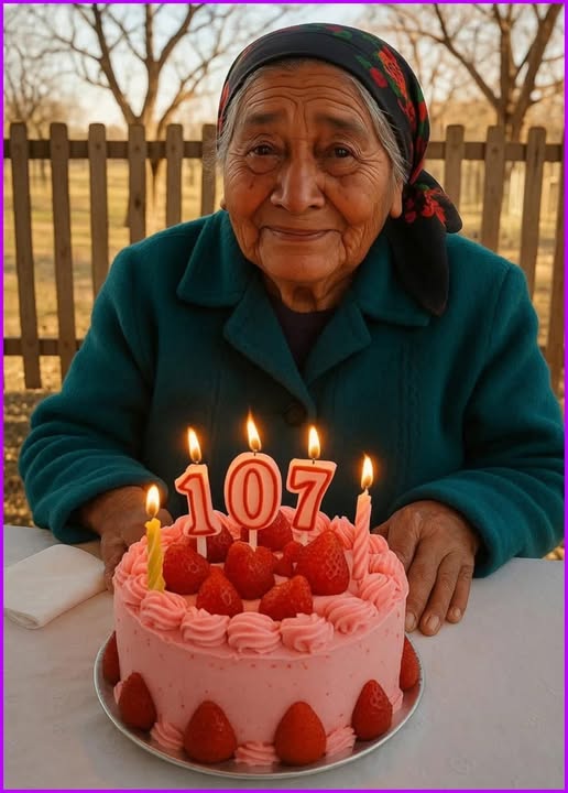 I turn 107 today 🥹🎂 My hands, which have shaped a lifetime of memories, made this cake too. Every year, every moment, lives inside this heart.