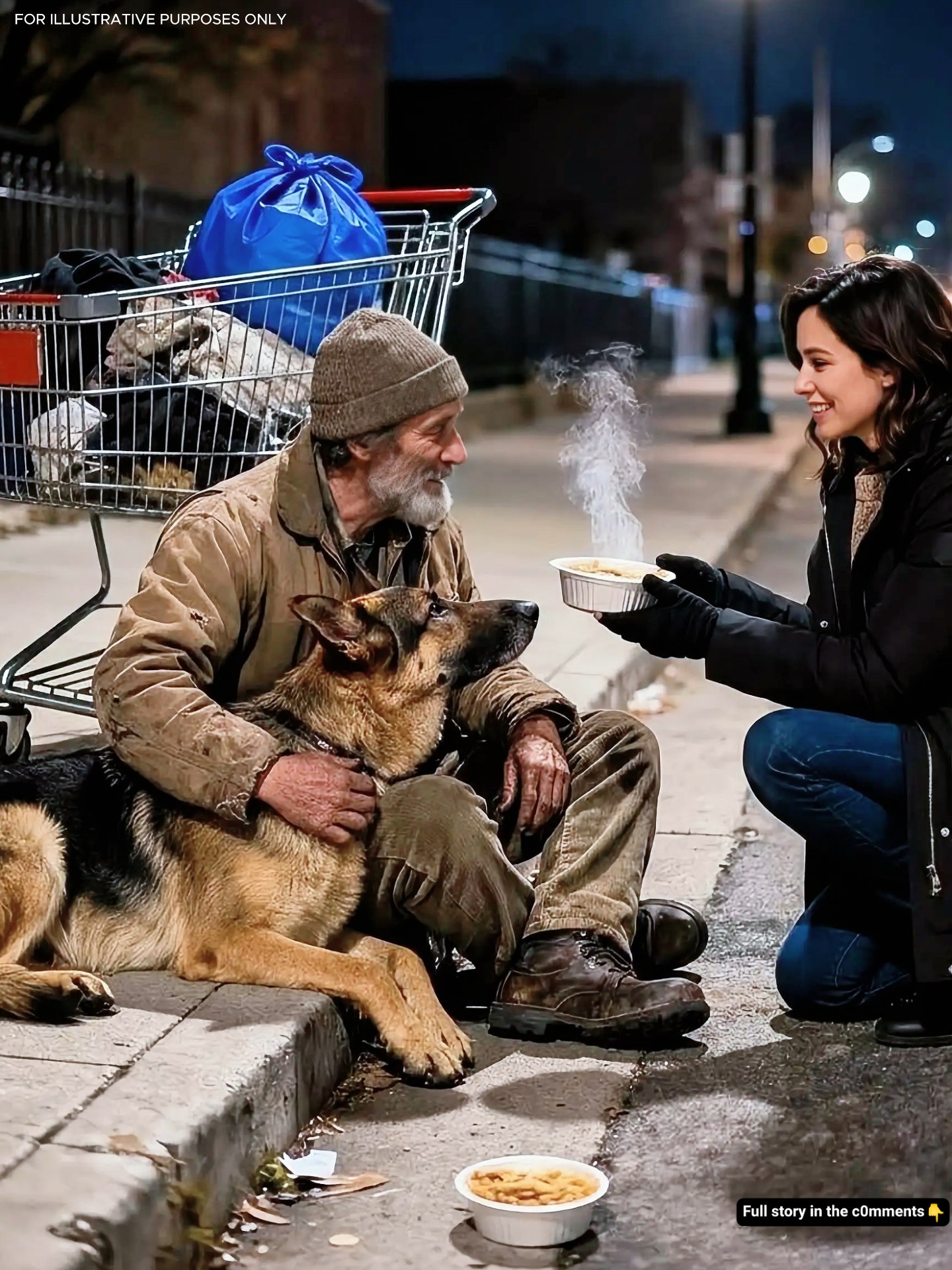 I Bought A Hot Dinner For A Hungry Veteran And His Dog—A Month Later, I Lost My Job