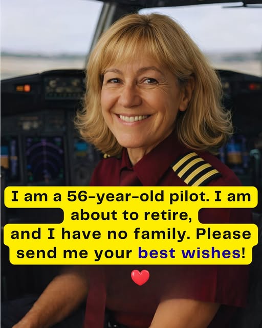 The Sky’s Farewell: A Pilot’s Last Journey Before Retirement