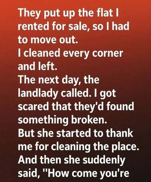 How Leaving One Apartment With Care Created an Unexpected Ripple