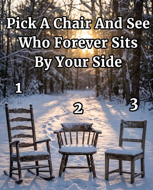 Pick a Chair — It Reveals Who Will Truly Stay by Your Side for Life