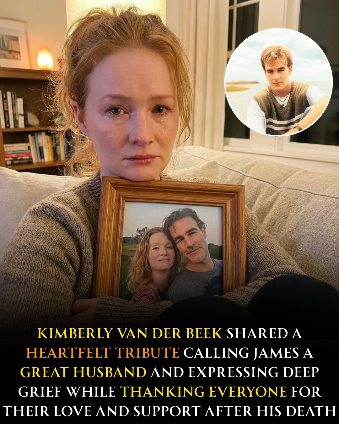 A Heartfelt Tribute to Love and Loss: Kimberly Van Der Beek Honors Her Late Husband, James