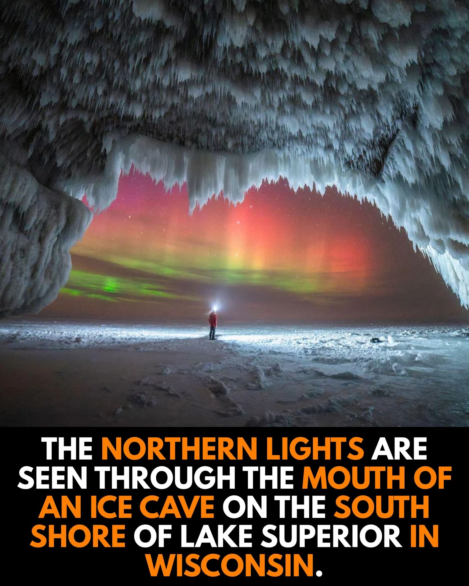 The Aurora Through the Ice: Wisconsin’s Winter Spectacle