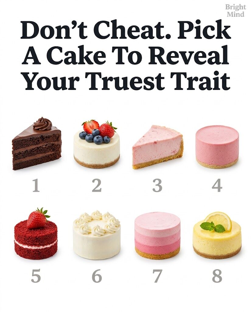 Don’t Cheat… Pick a Cake & Discover Your Truest Trait