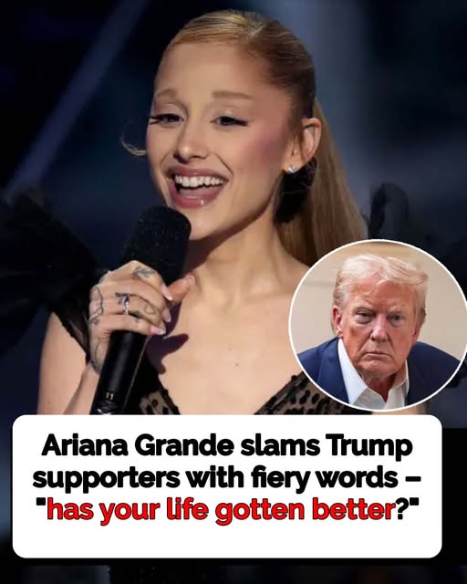 Ariana Grande slams Trump supporters with fiery post