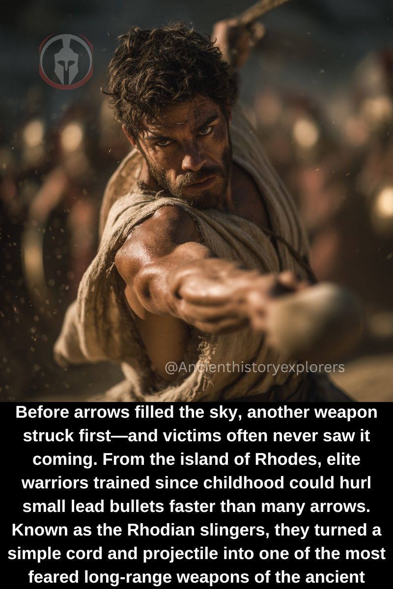 The Silent Sting: How Rhodian Slingers Dominated Ancient Battlefields